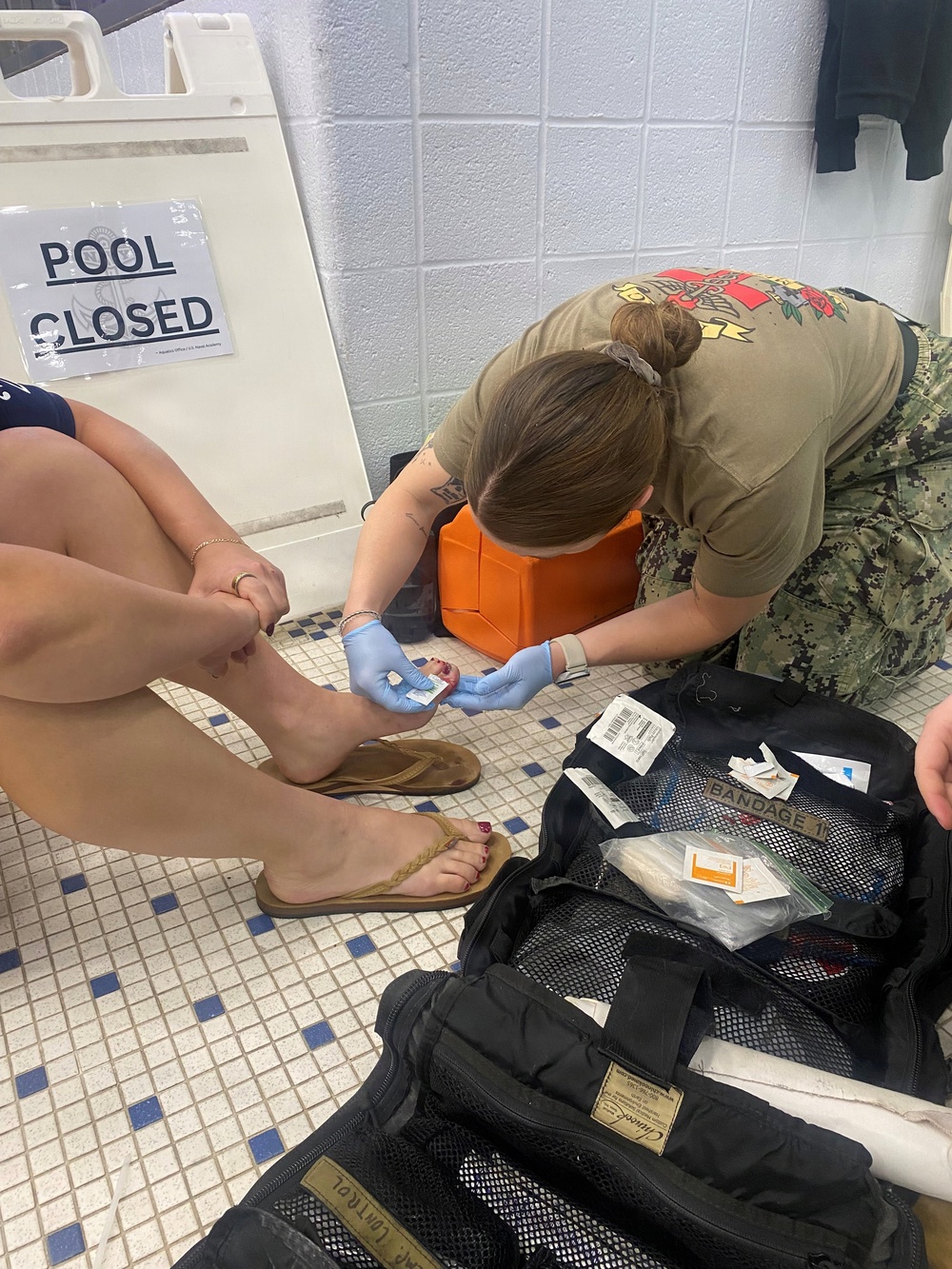 Navy Medicine Readiness and Training Command Annapolis Supports U.S. Naval Academy Class of 2029 Sea Trials