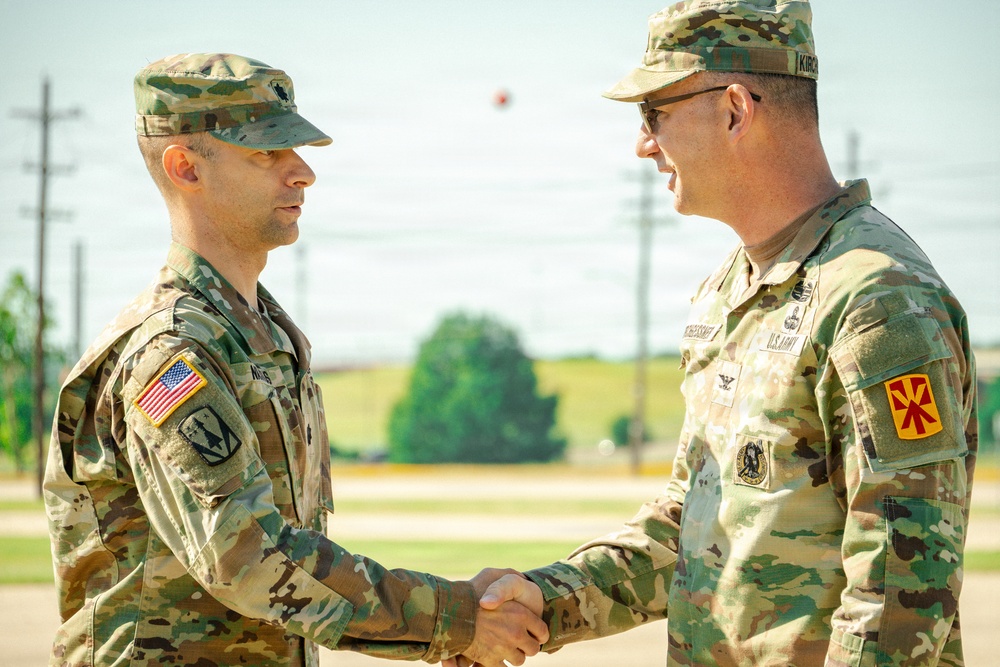 1-62 ADA conducts Battalion Change of Command Ceremony