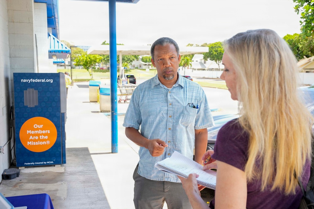 NCTF-RH hosts community drinking water booth