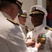 Navy Recruiting Command Region West Conducts a Change of Command Ceremony