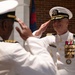 Navy Recruiting Command Region West Conducts a Change of Command Ceremony
