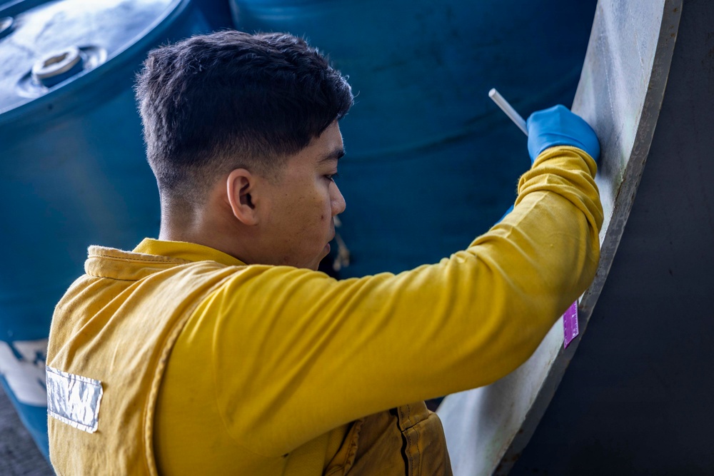 USS Iwo Jima Conducts Daily Operations