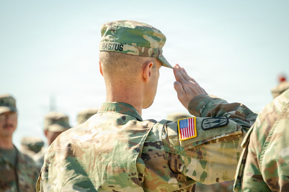 1-62 ADA conducts Battalion Change of Command Ceremony