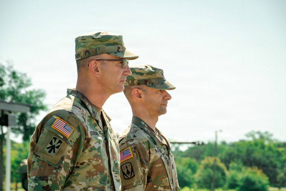 1-62 ADA conducts Battalion Change of Command Ceremony