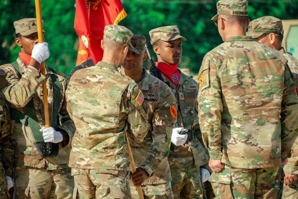 1-62 ADA conducts Battalion Change of Command Ceremony