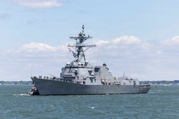 USS Ted Stevens (DDG 128) Arrives in Norfolk