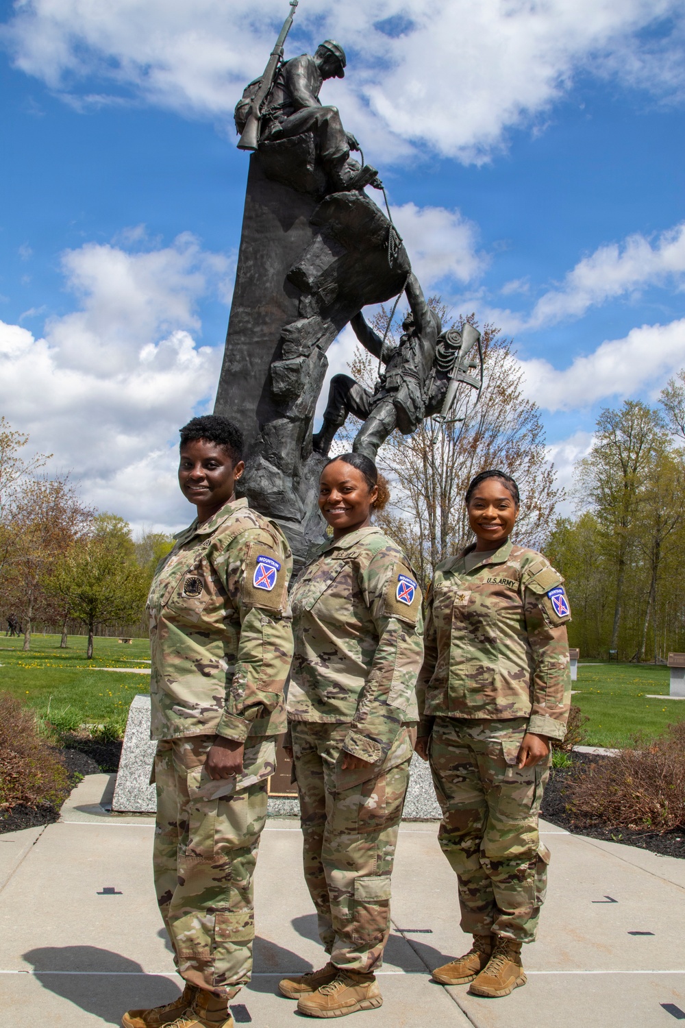 A rare family legacy: three Tilley sisters serving together in the 10th Mountain Division