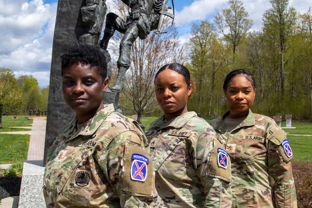 A rare family legacy: three Tilley sisters serving together in the 10th Mountain Division