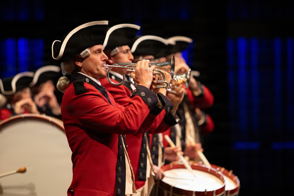 Fife and Drum performs for Fort Knox, KY community