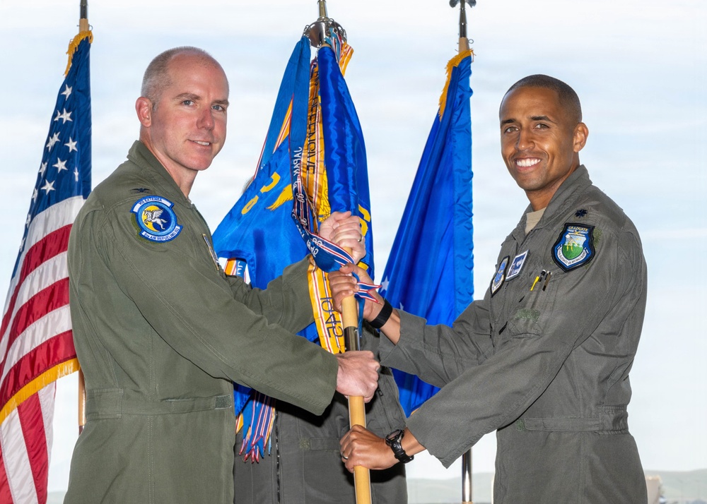 6th ARS conducts change of command ceremony