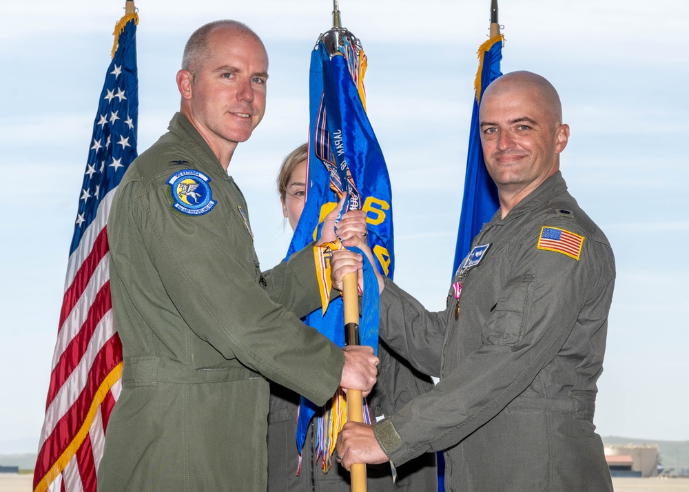 6th ARS conducts change of command ceremony