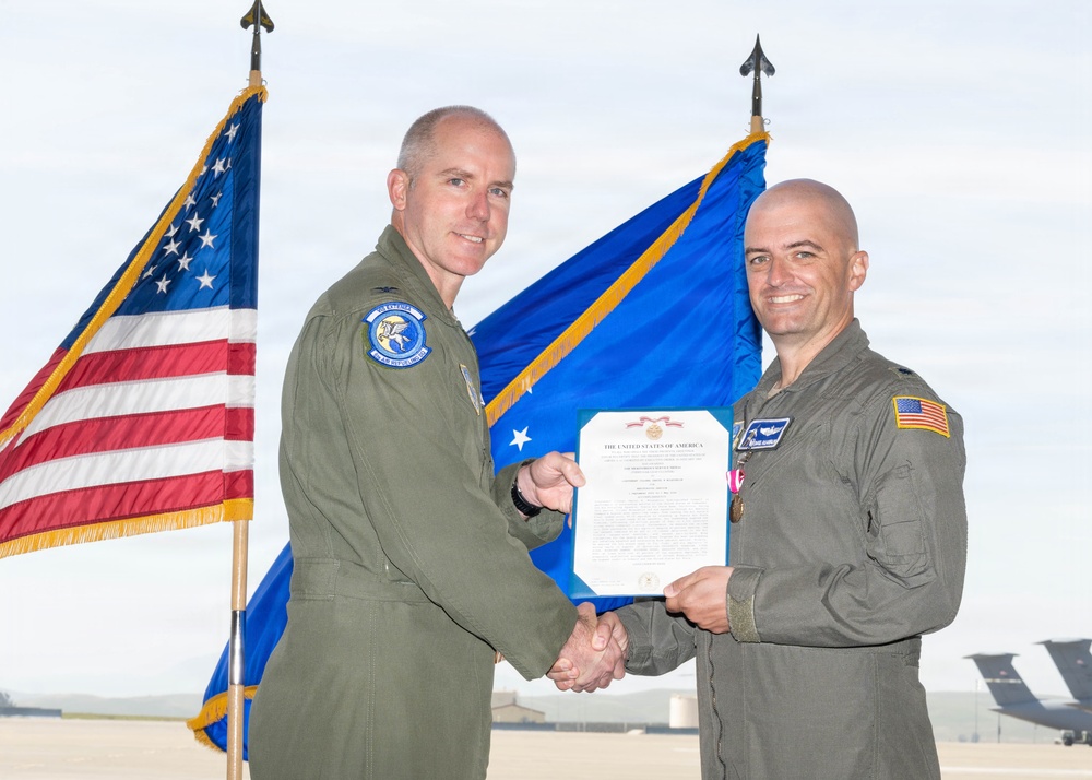 6th ARS conducts change of command ceremony
