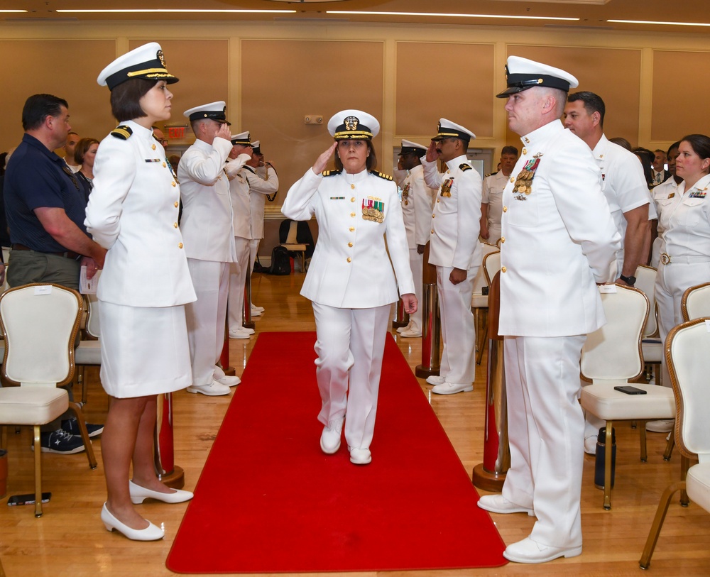 Dabelić transfers directorship of Naval Medical Center Camp Lejeune and command of Navy Medicine Readiness and Training Command Camp Lejeune to Stewart
