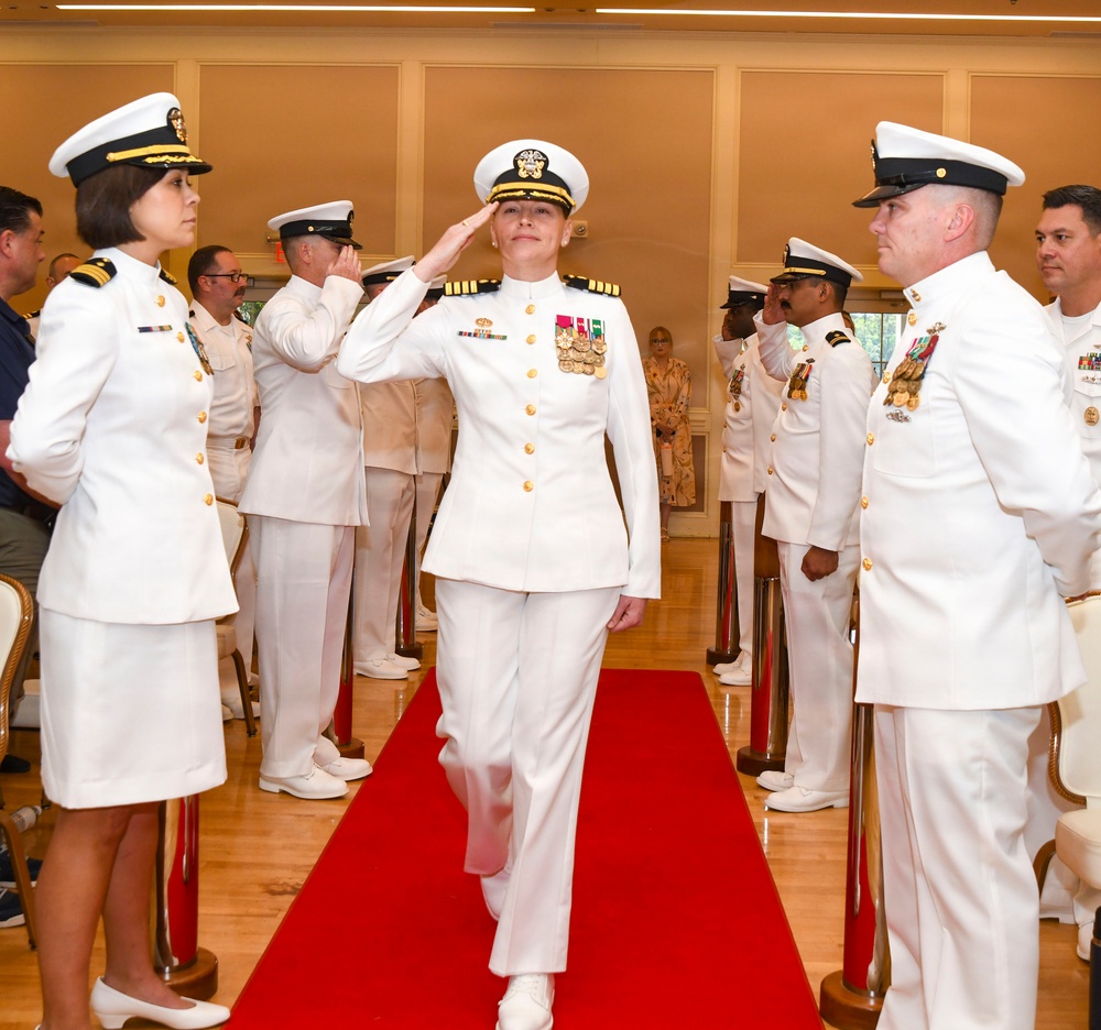Dabelić transfers directorship of Naval Medical Center Camp Lejeune and command of Navy Medicine Readiness and Training Command Camp Lejeune to Stewart