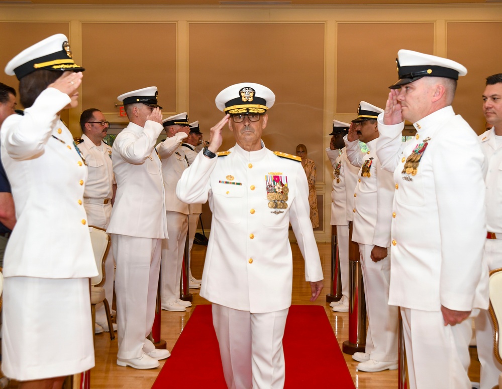 Dabelić transfers directorship of Naval Medical Center Camp Lejeune and command of Navy Medicine Readiness and Training Command Camp Lejeune to Stewart