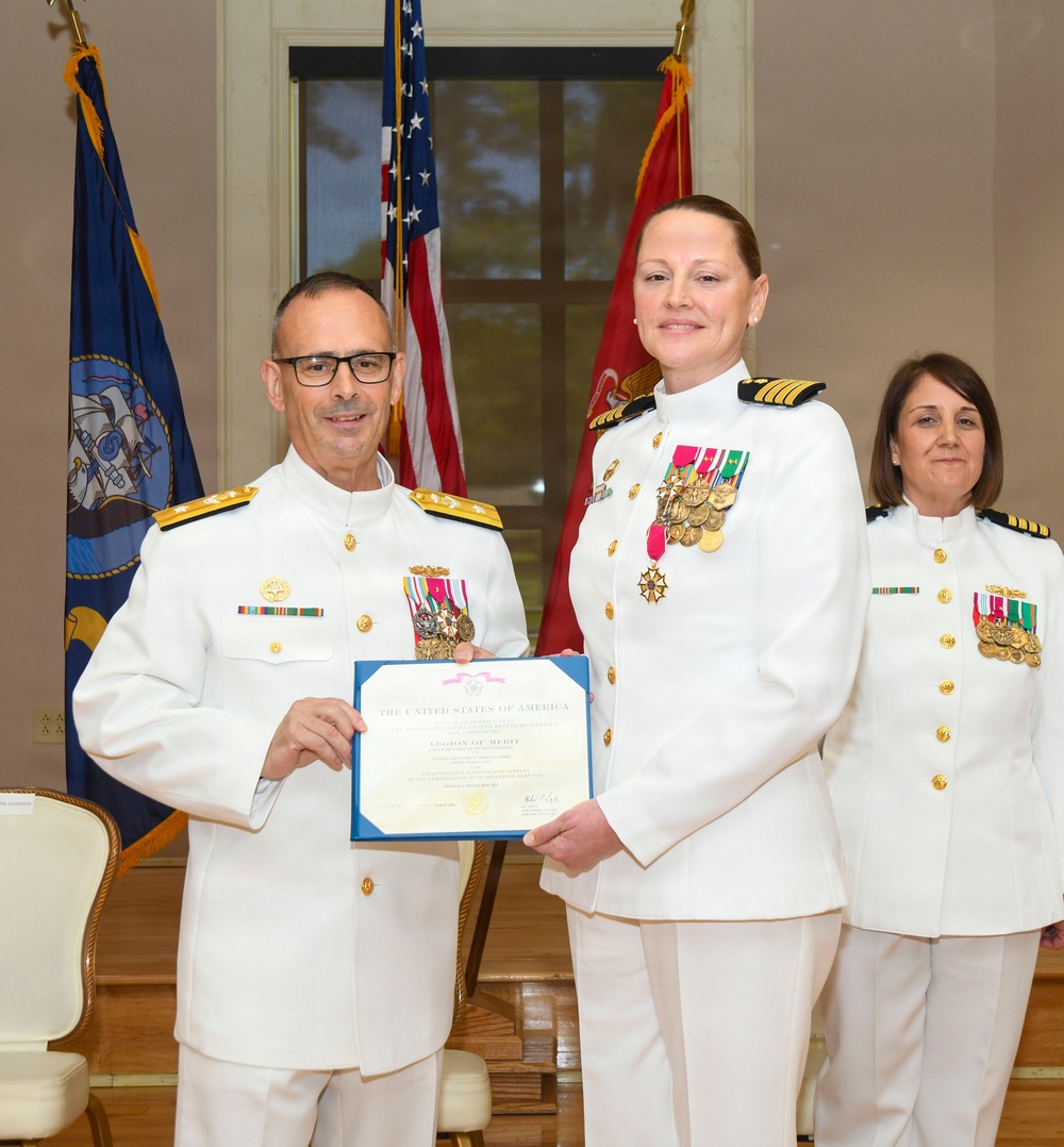 Dabelić transfers directorship of Naval Medical Center Camp Lejeune and command of Navy Medicine Readiness and Training Command Camp Lejeune to Stewart