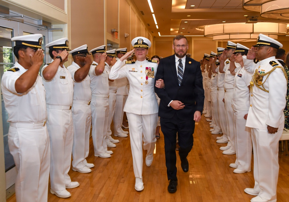 Dabelić transfers directorship of Naval Medical Center Camp Lejeune and command of Navy Medicine Readiness and Training Command Camp Lejeune to Stewart