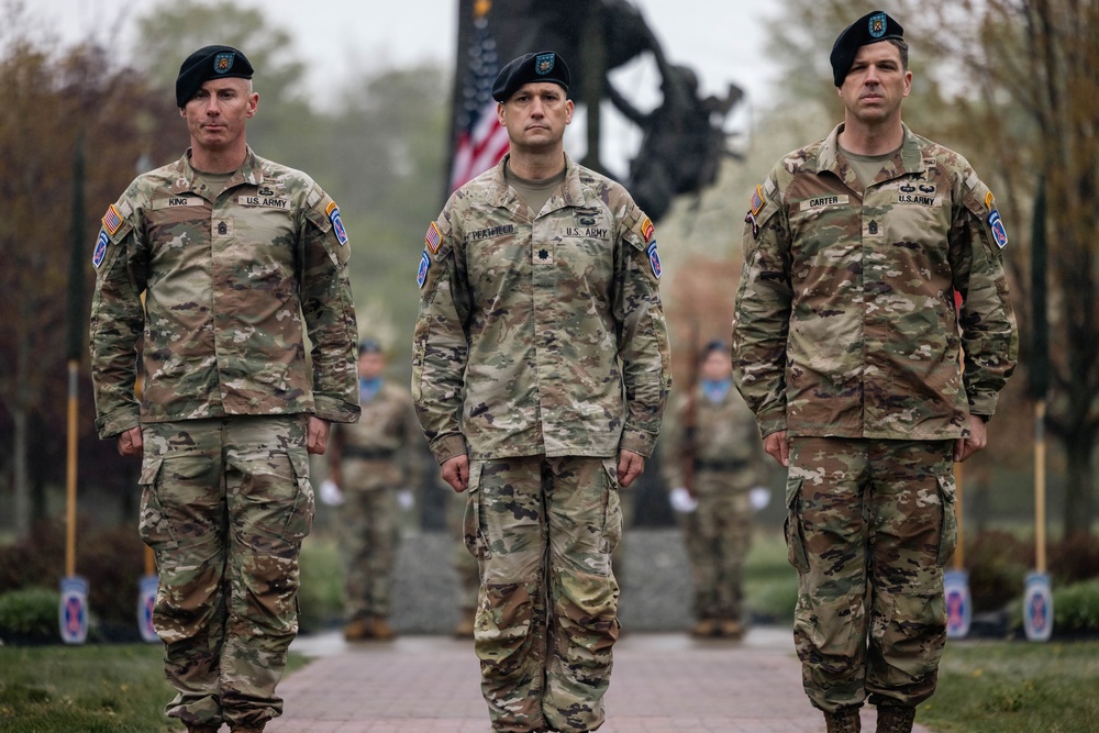 2nd Mobile Brigade Combat Team, 10th Mountain Division (Light Infantry) Change of Responsibility Ceremony