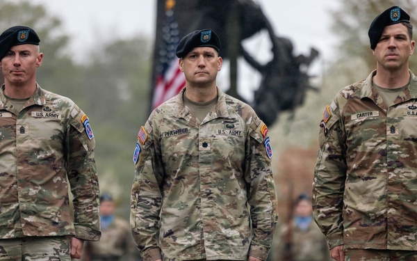 2nd Mobile Brigade Combat Team, 10th Mountain Division (Light Infantry) Change of Responsibility Ceremony