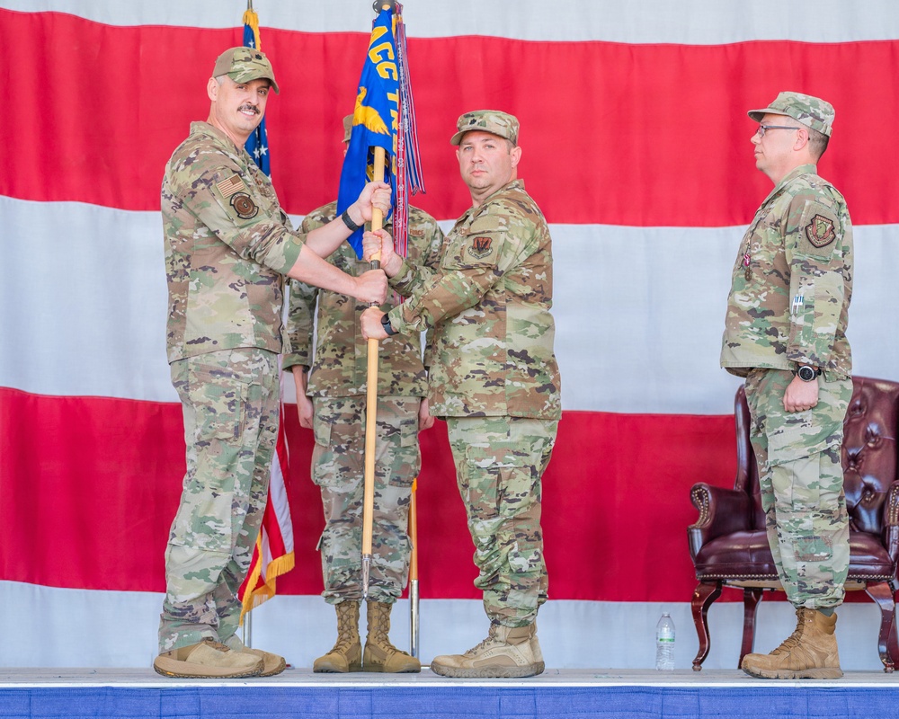 Lt. Col. Kinsman Takes Command of Det 9