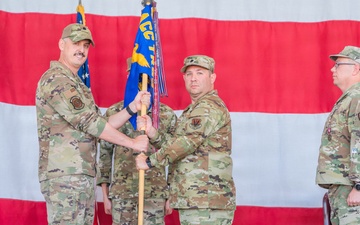Lt. Col. Kinsman Takes Command of Det 9