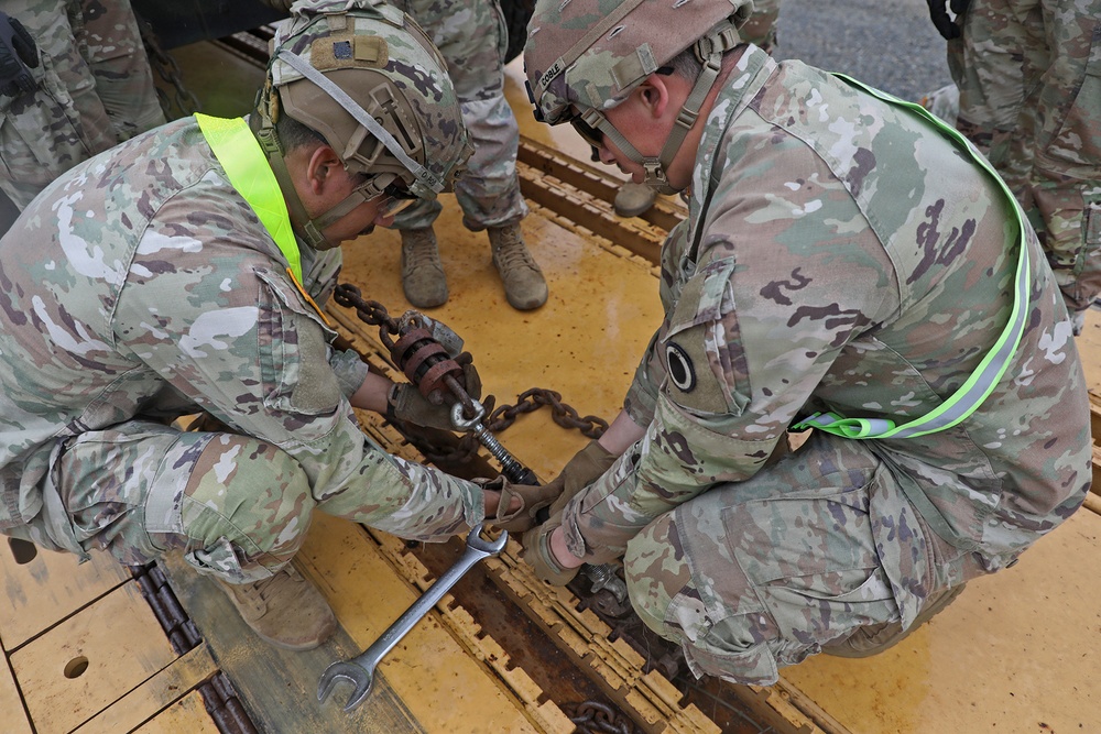 593d CSC Leads Rail Load Operations Training