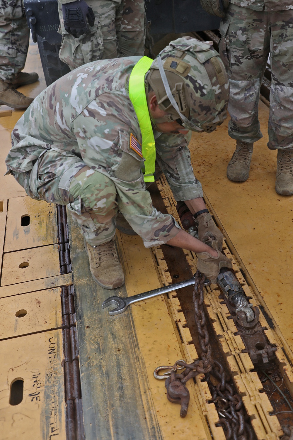 593d CSC Leads Rail Load Operations Training