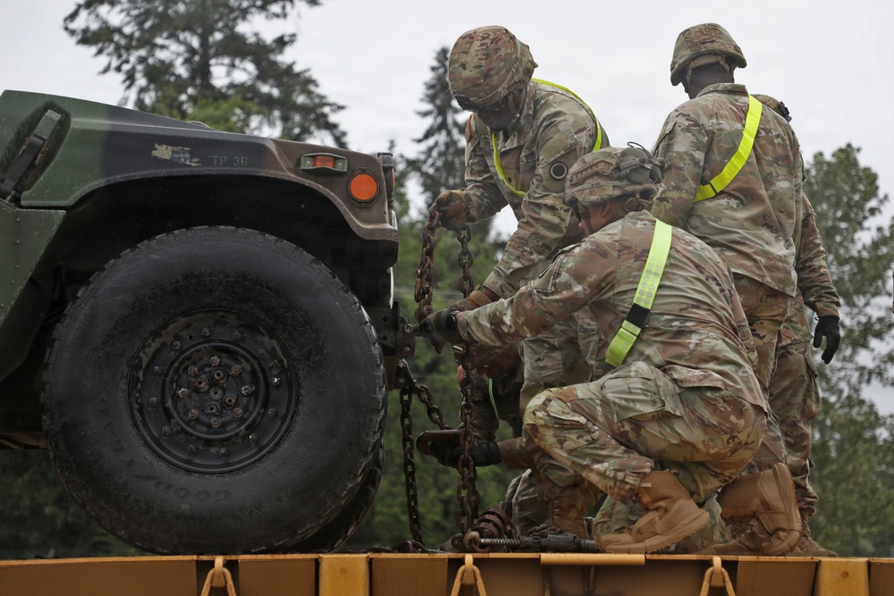 593d CSC Leads Rail Load Operations Training