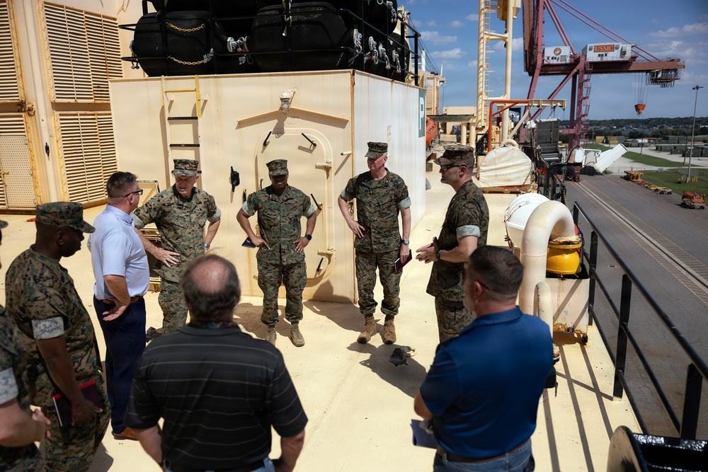 Bowers Visits Blount Island, Highlights Workforce Behind Marine Corps Readiness
