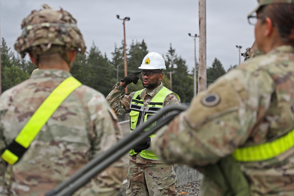 593d CSC Leads Rail Load Operations Training
