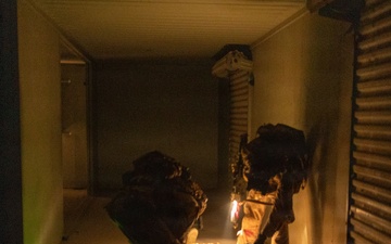 Marines with V2/5 conduct EOTG Vertical Assault Course