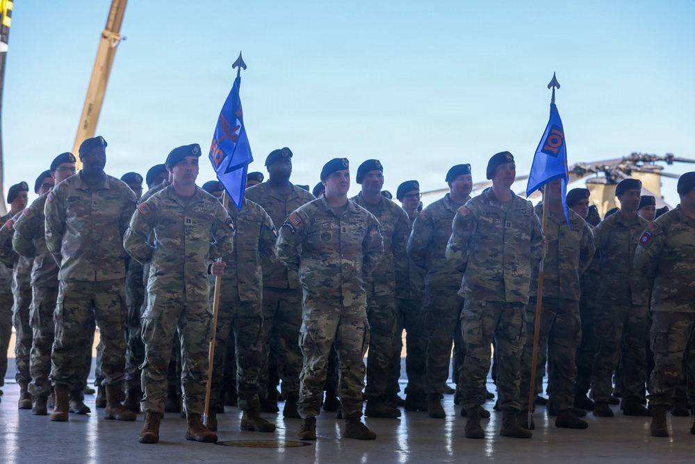 7-101 Uncasing Ceremony