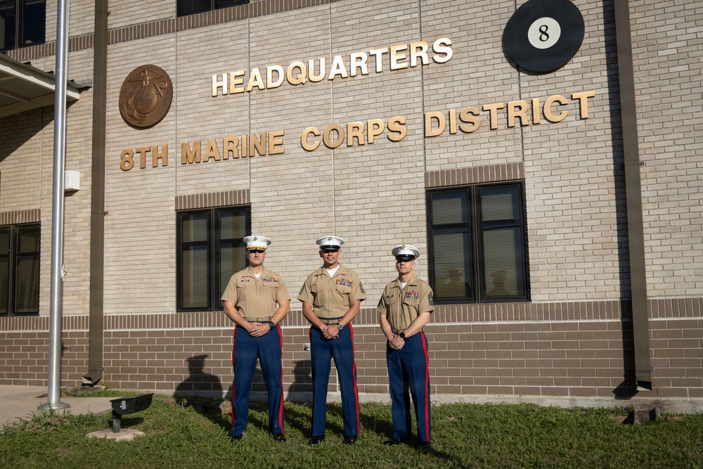 SMMC Ruiz visits 8th Marine Corps District