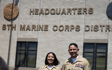 SMMC Ruiz visits 8th Marine Corps District