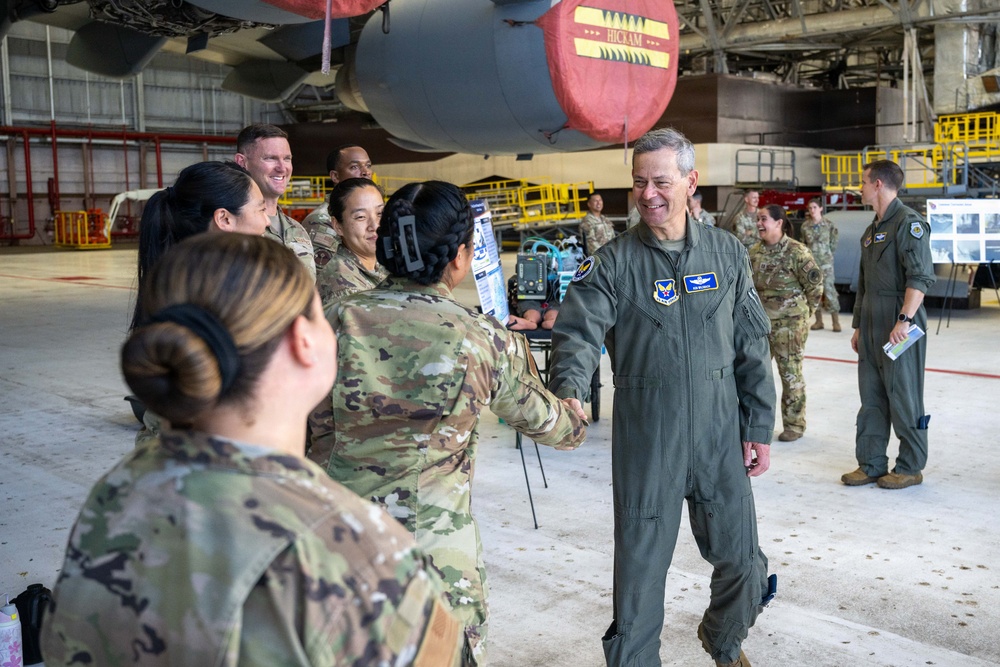 CSAF &amp; CMSAF Visit JBPHH