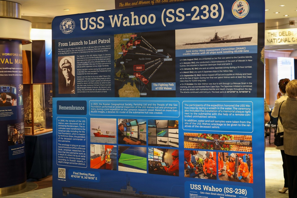 USS Wahoo Submariners Honored in Ceremony