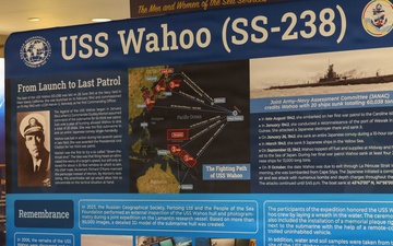 USS Wahoo Submariners Honored in Ceremony