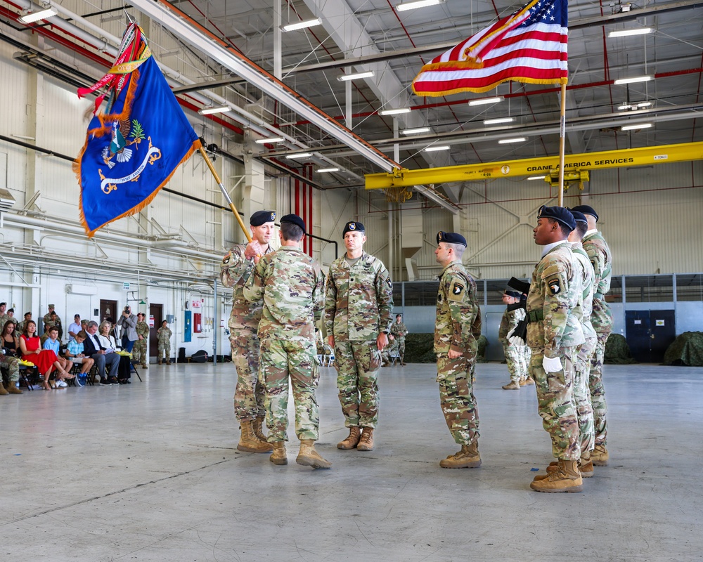 6-101 Change of Command