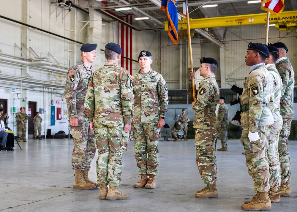 6-101 Change of Command