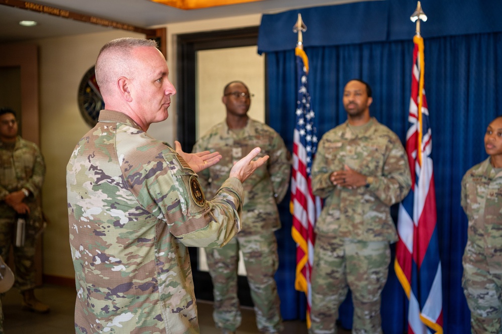 CSAF &amp; CMSAF Visit JBPHH