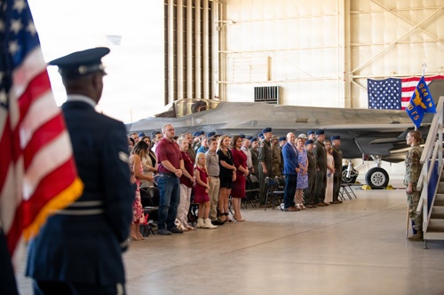 52nd Fighter Squadron Change of Command