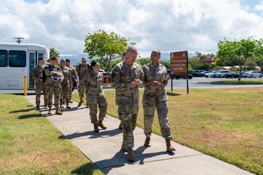 CSAF &amp; CMSAF Visit JBPHH