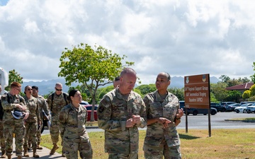 CSAF, CMSAF visit Hickam to drive readiness, synchronize mission focus