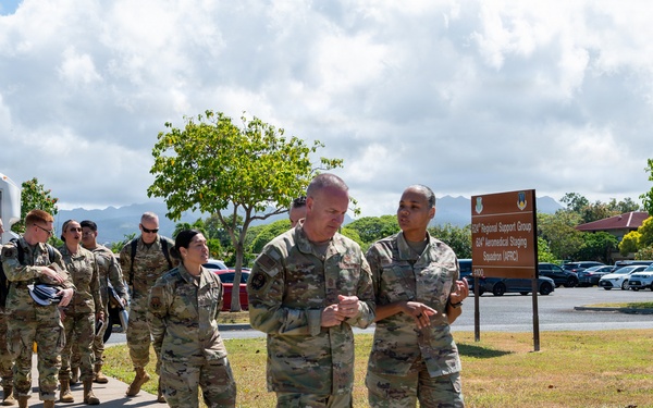 CSAF &amp; CMSAF Visit JBPHH