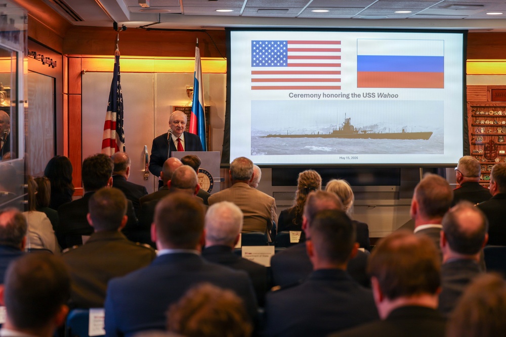 USS Wahoo Submariners Honored in Ceremony