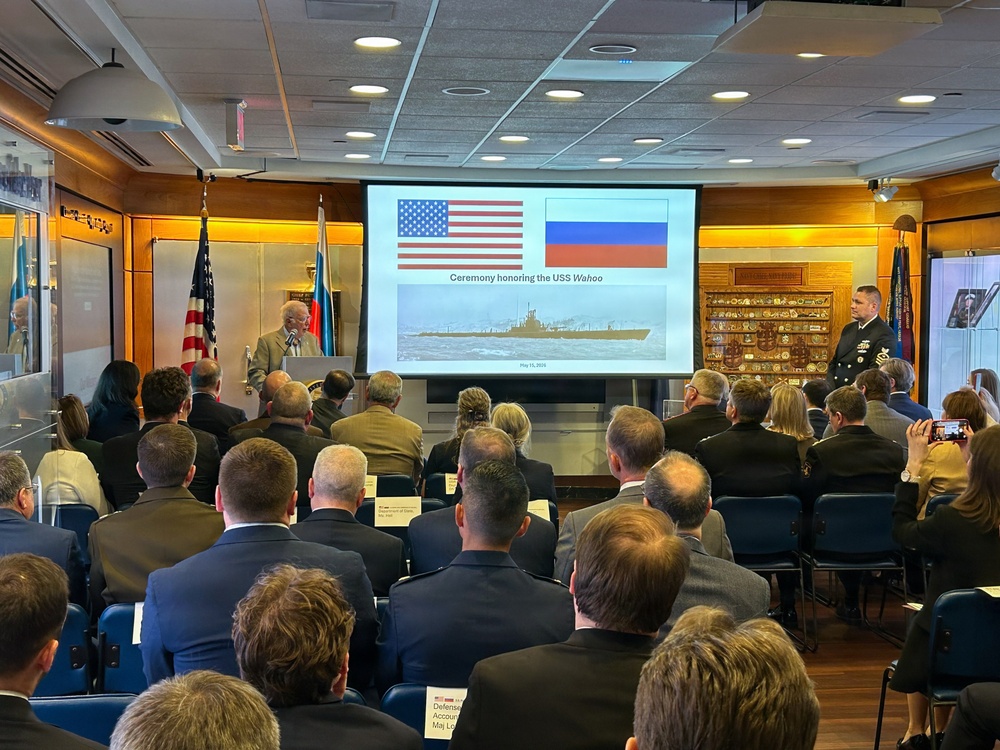 USS Wahoo Submariners Honored in Ceremony