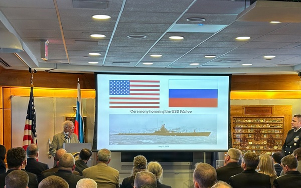 USS Wahoo Submariners Honored in Ceremony