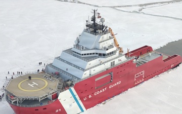 U.S. Coast Guard’s newest polar icebreaker returns to Seattle following 36-day deployment to Bering Sea