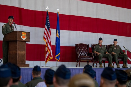 52nd Fighter Squadron Change of Command