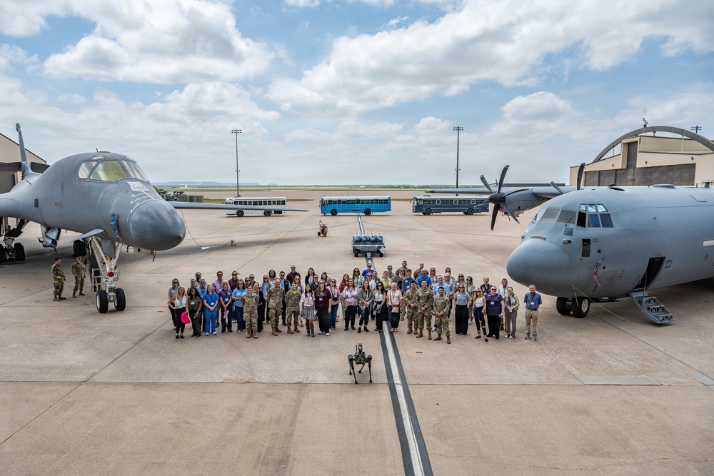 7th Medical Group hosts provider collaboration tour